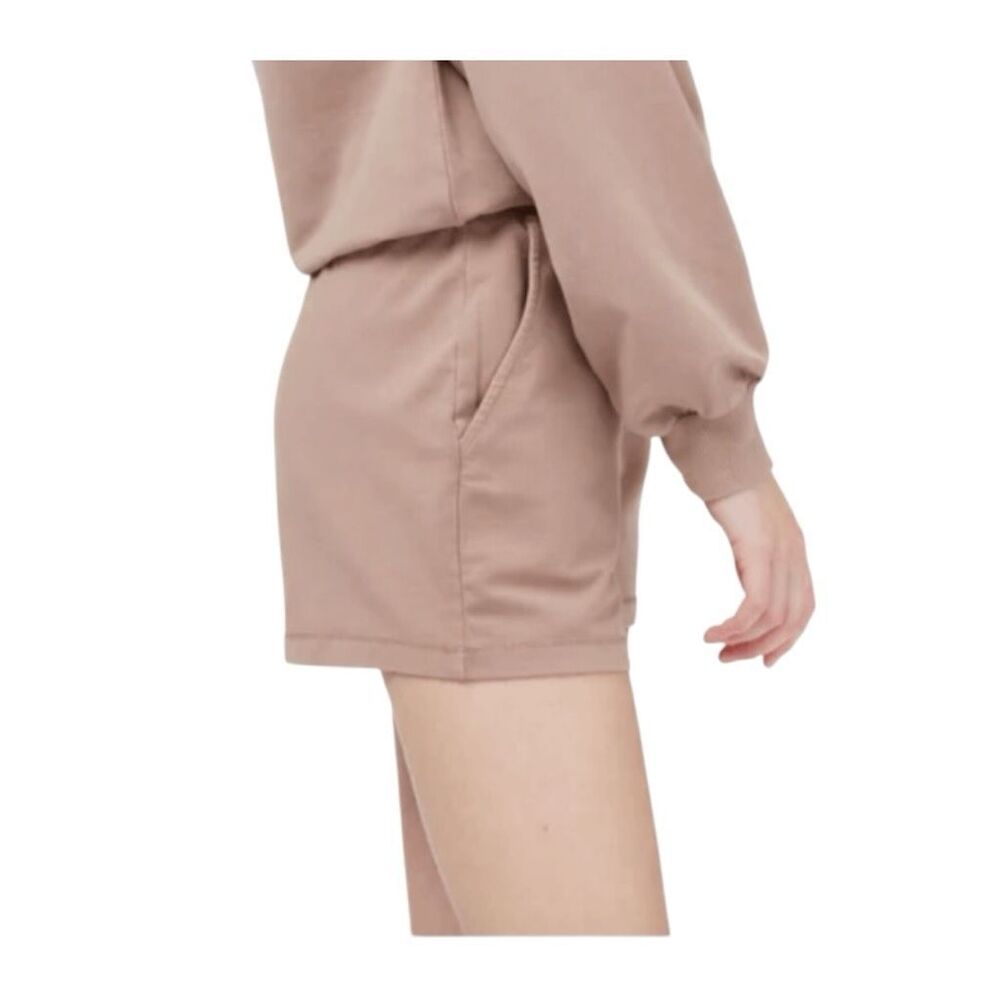 TenTree Fulton Short Mushroom Tan French Terry Knit S - Picture 4 of 11